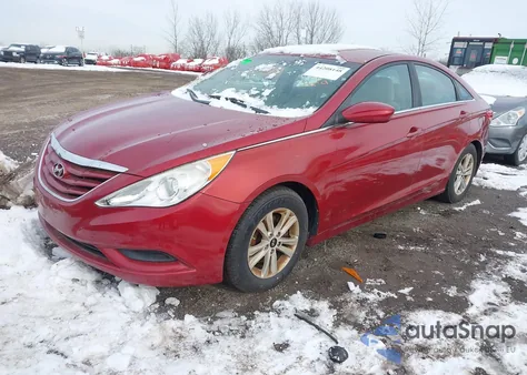 2012 Hyundai Sonata Gls from USA, damaged, VIN 5NPEB4AC3CH413750